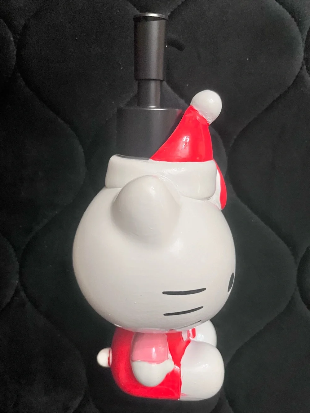 HELLO KITTY Candy Cane Holiday Soap Dispenser